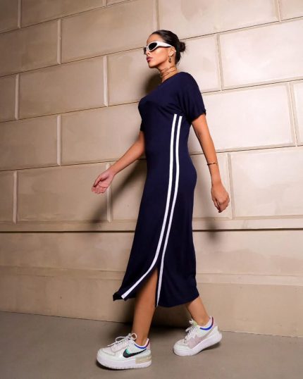 Vestido Midi Street Style