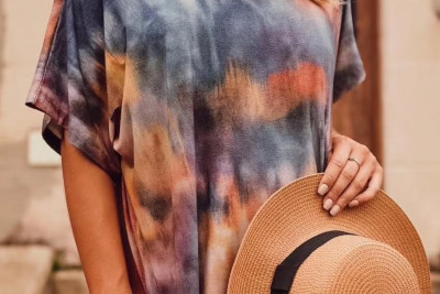 Oferta vestido Veral com estampas